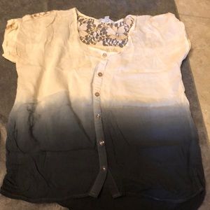 Light button up blouse